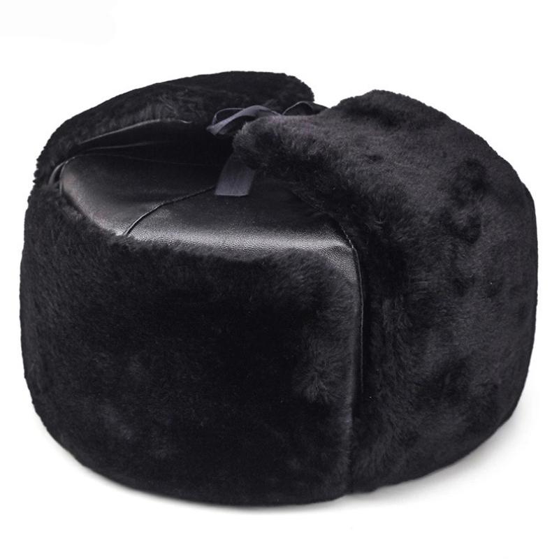 Warm Thick Russian Hat Men Arm - Trapper Hat Ear Flap ulasan dan harga