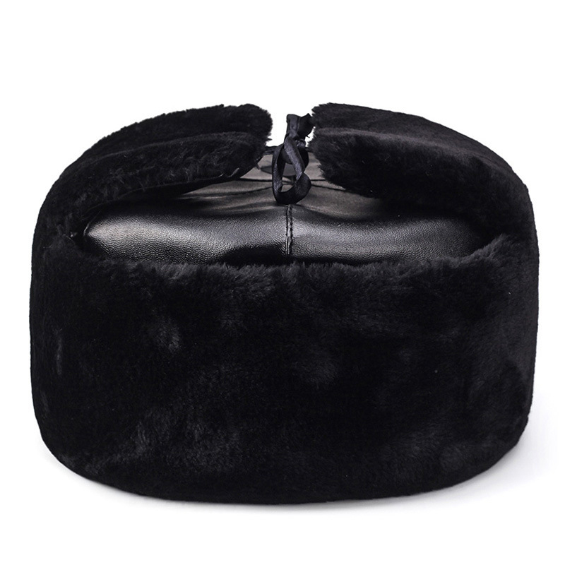 Warm Thick Russian Hat Men Arm - Trapper Hat Ear Flap ulasan dan harga