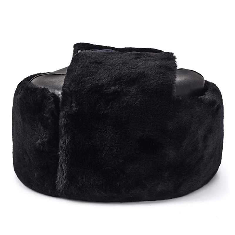 Warm Thick Russian Hat Men Arm - Trapper Hat Ear Flap ulasan dan harga