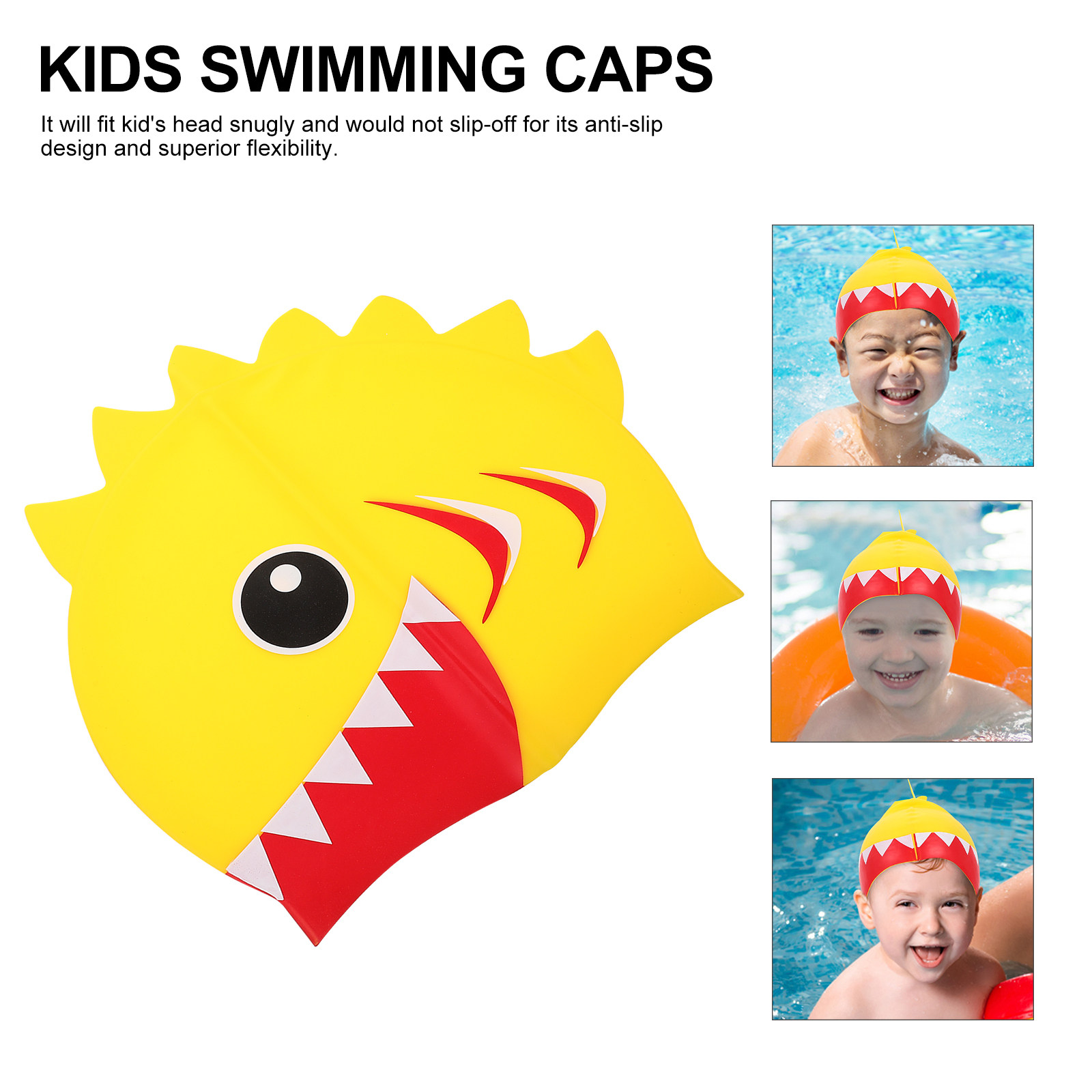 Kids Silicone Swim Caps Waterp - Swim Hat Silicone ulasan dan harga
