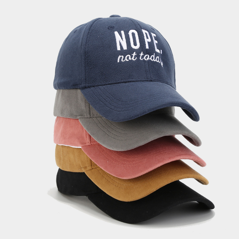 Nope Not Today Embroidered Sof - Dad Hat Cotton ulasan dan harga