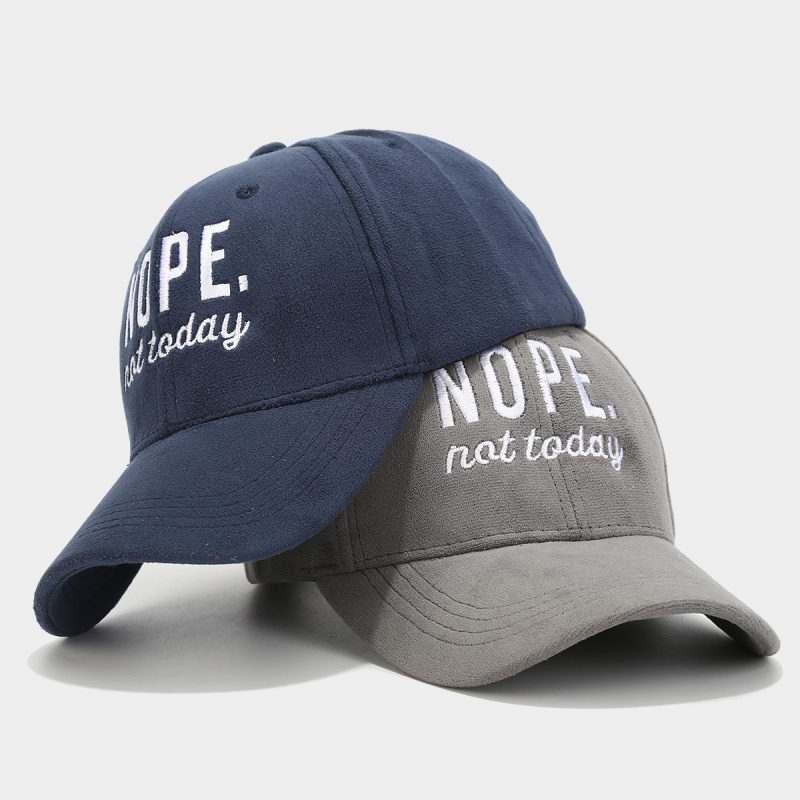 Nope Not Today Embroidered Sof - Dad Hat Cotton ulasan dan harga