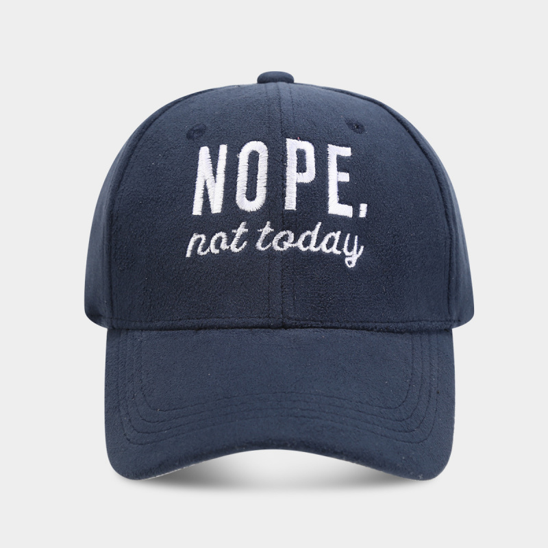 Nope Not Today Embroidered Sof - Dad Hat Cotton ulasan dan harga