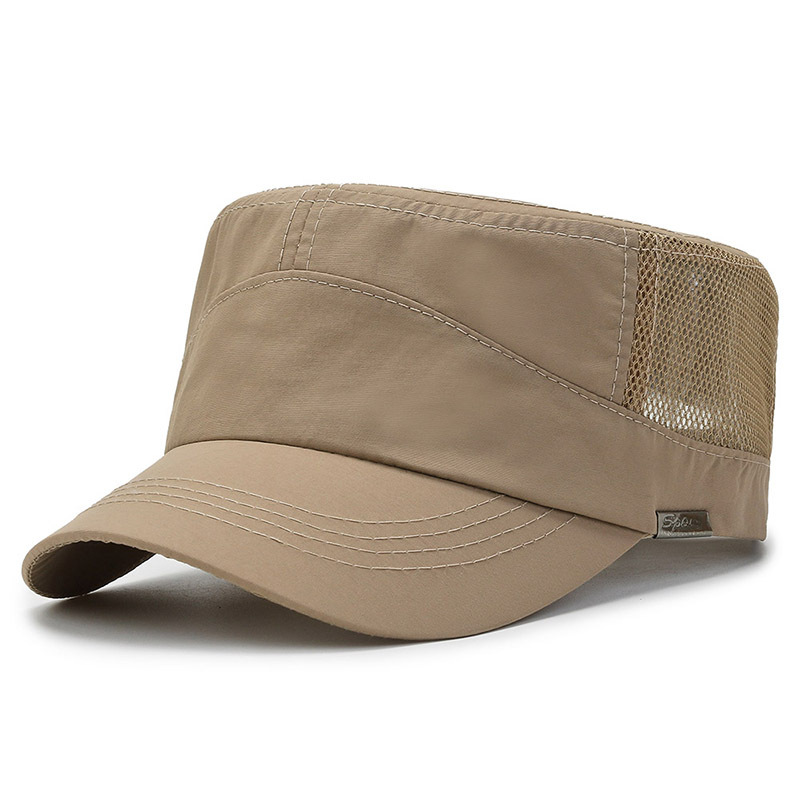 Summer Mesh Flat Top Hat for M - Snapback Hat Flat ulasan dan harga