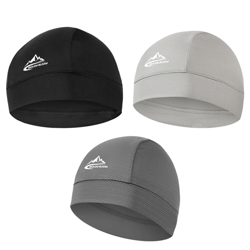 Summer Ice Silk Quick Dry Brea - Skull Cap Helmet Liner ulasan dan harga