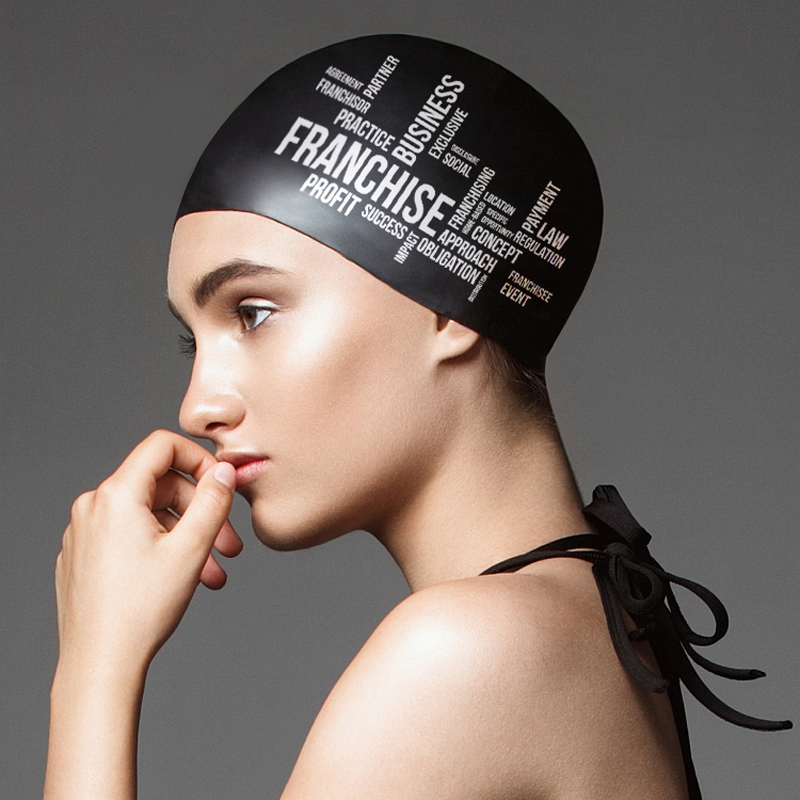Unisex Big Size Silica Gel Com - Swim Hat Silicone ulasan dan harga