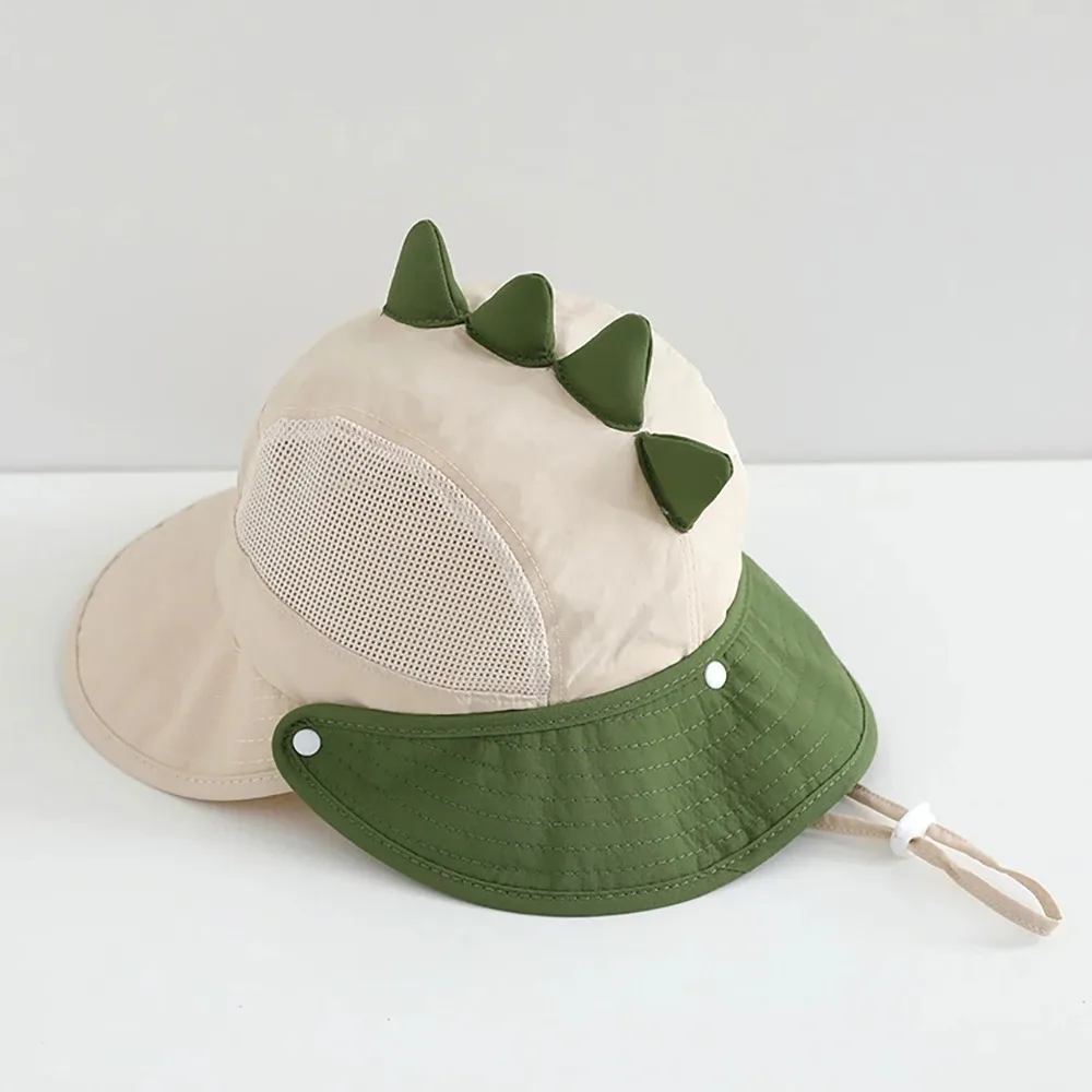 Cute Cartoon Baby Fisherman Ha - Bucket Hat Cotton ulasan dan harga