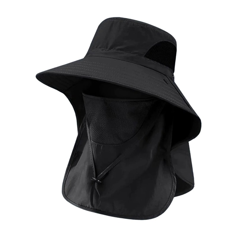 Polyester Sun Fishing Hat With - Sun Hat Wide Brim ulasan dan harga