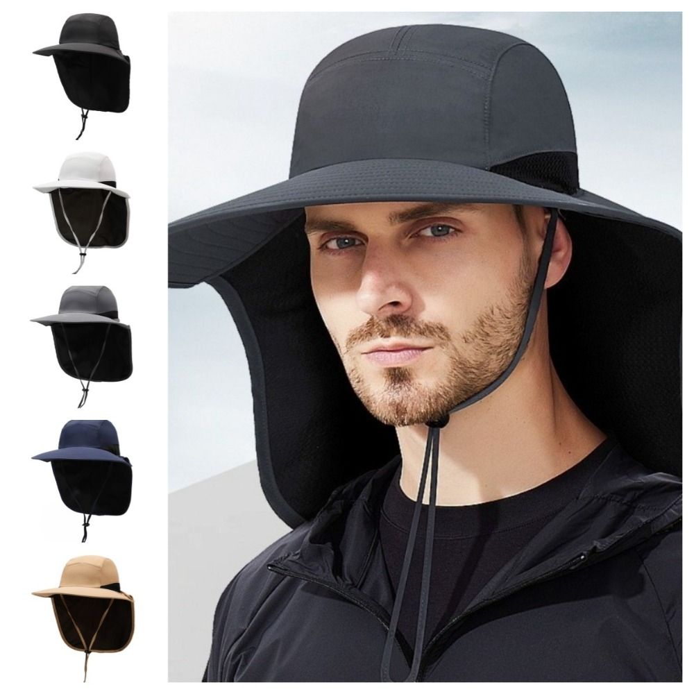 Sunhat Wide Brim Outdoor Sun H - Sun Hat Wide Brim ulasan dan harga