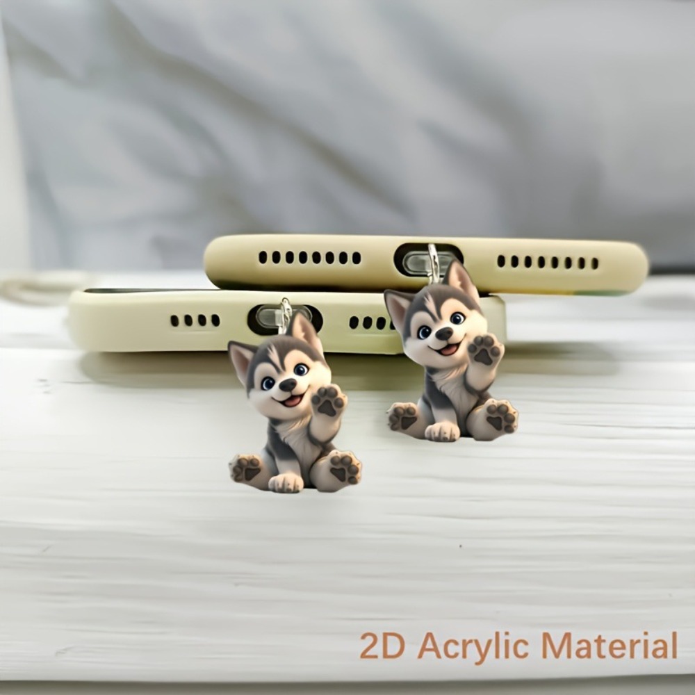 Charming Dog Dust Plug Kawaii  - Snapback Hat Flat ulasan dan harga