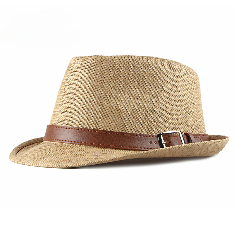Summer Straw Hat Male Korean F - Fedora Hat Wool ulasan dan harga