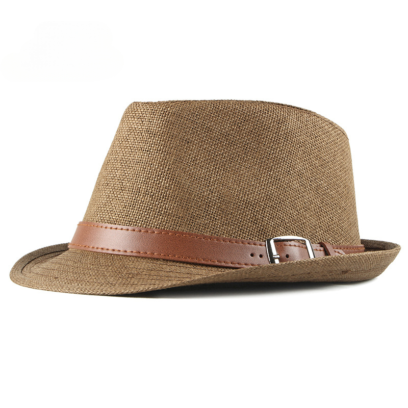 Summer Straw Hat Male Korean F - Fedora Hat Wool ulasan dan harga