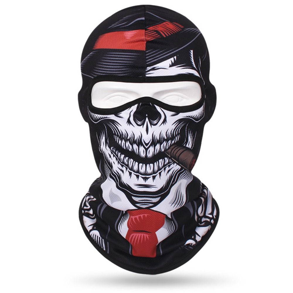 Helmet Liner Skull Print Wind  - Skull Cap Helmet Liner ulasan dan harga