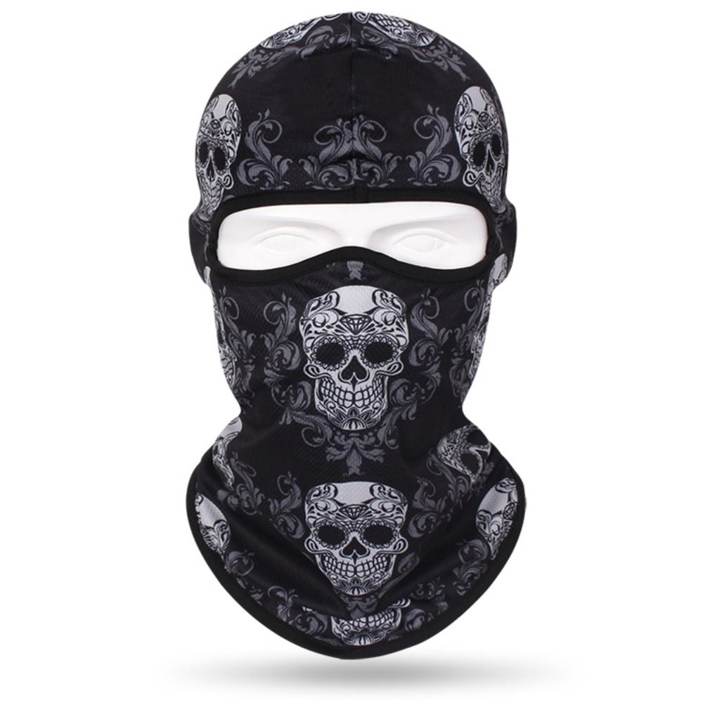 Helmet Liner Skull Print Wind  - Skull Cap Helmet Liner ulasan dan harga